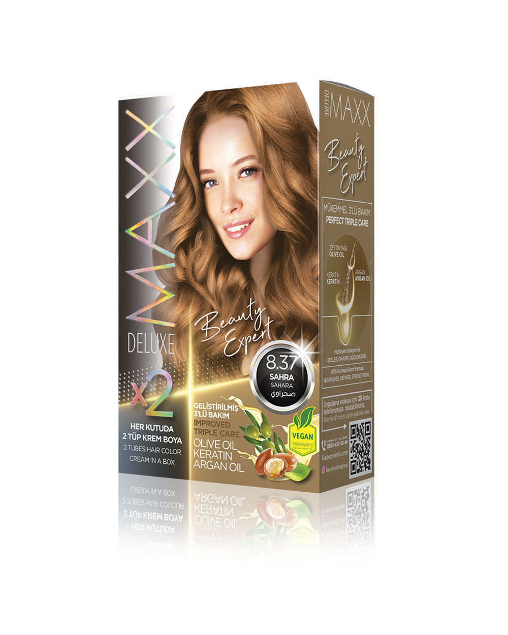Maxx Deluxe Hair Dye Set 8.37 Sahara