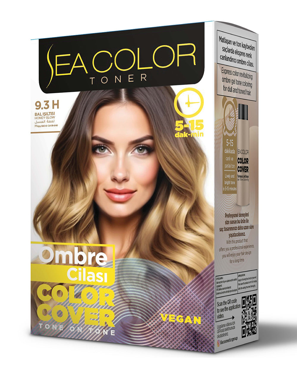 Sea Color Ombre Hair Gloss 9.3H Honey Glow