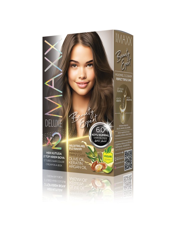 Maxx Deluxe Hair Dye Set 6.0 Dark Blonde
