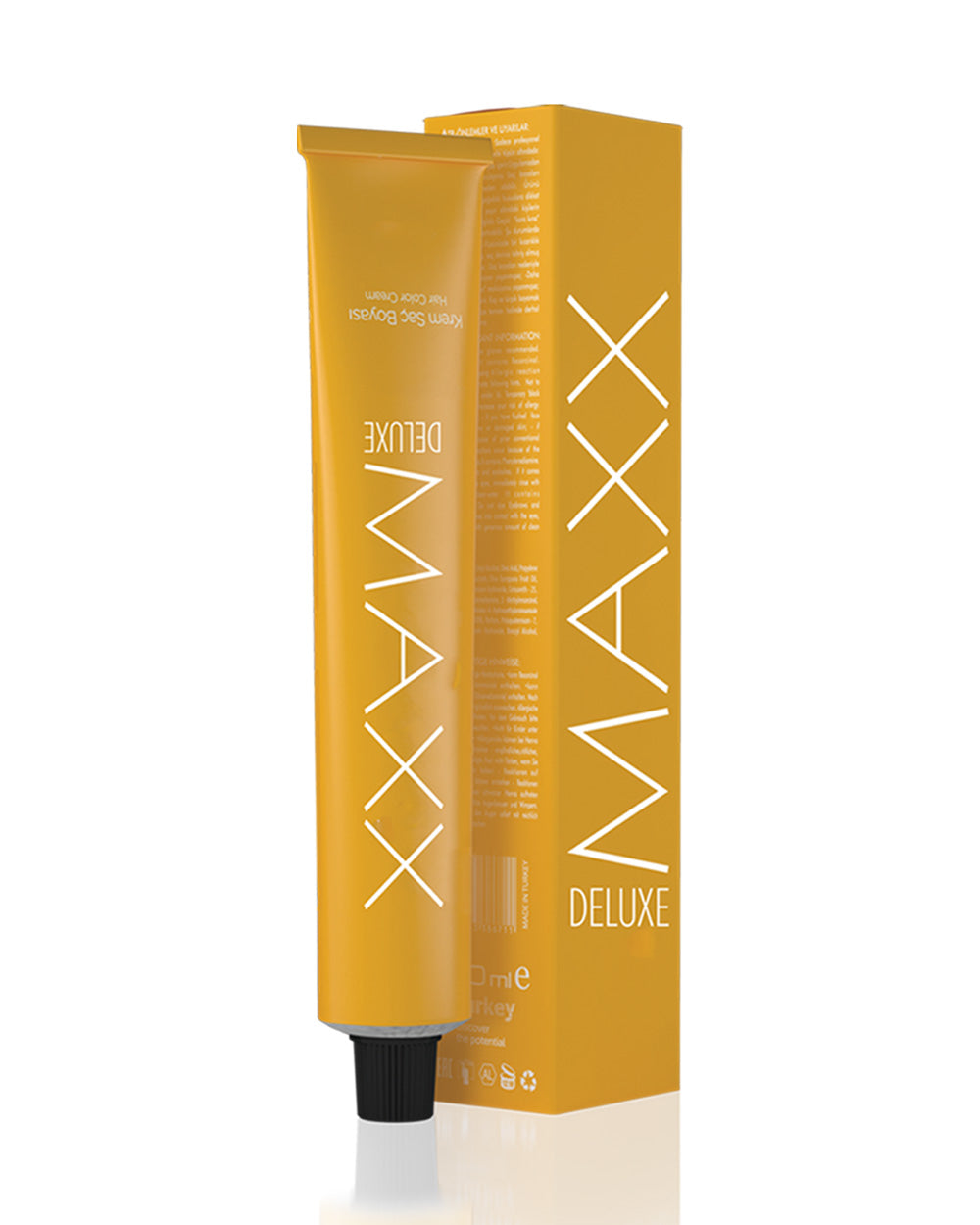 Maxx Deluxe Professional Tube Hair Dye 6.1 Dark Ash Blonde