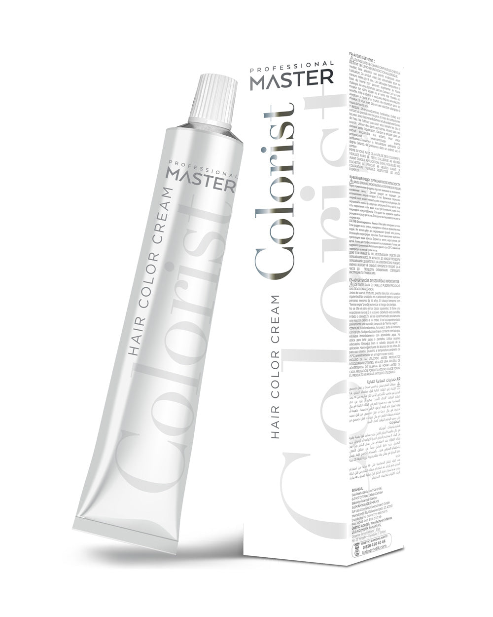 Master Colorist Professional Tube Hair Dye 1.0 Black