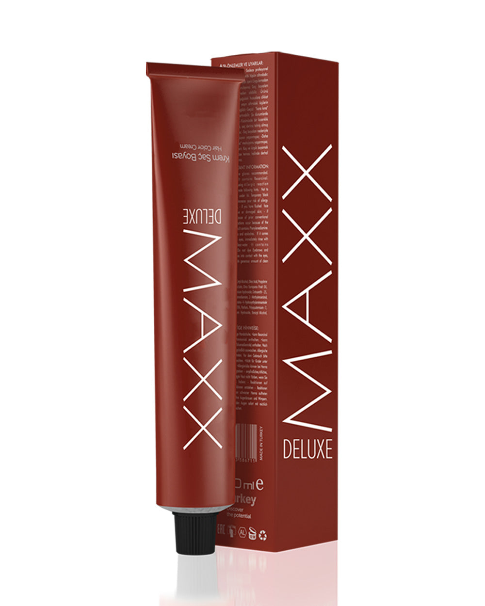 Maxx Deluxe Professional Tube Hair Dye 7.44 Copper Charm