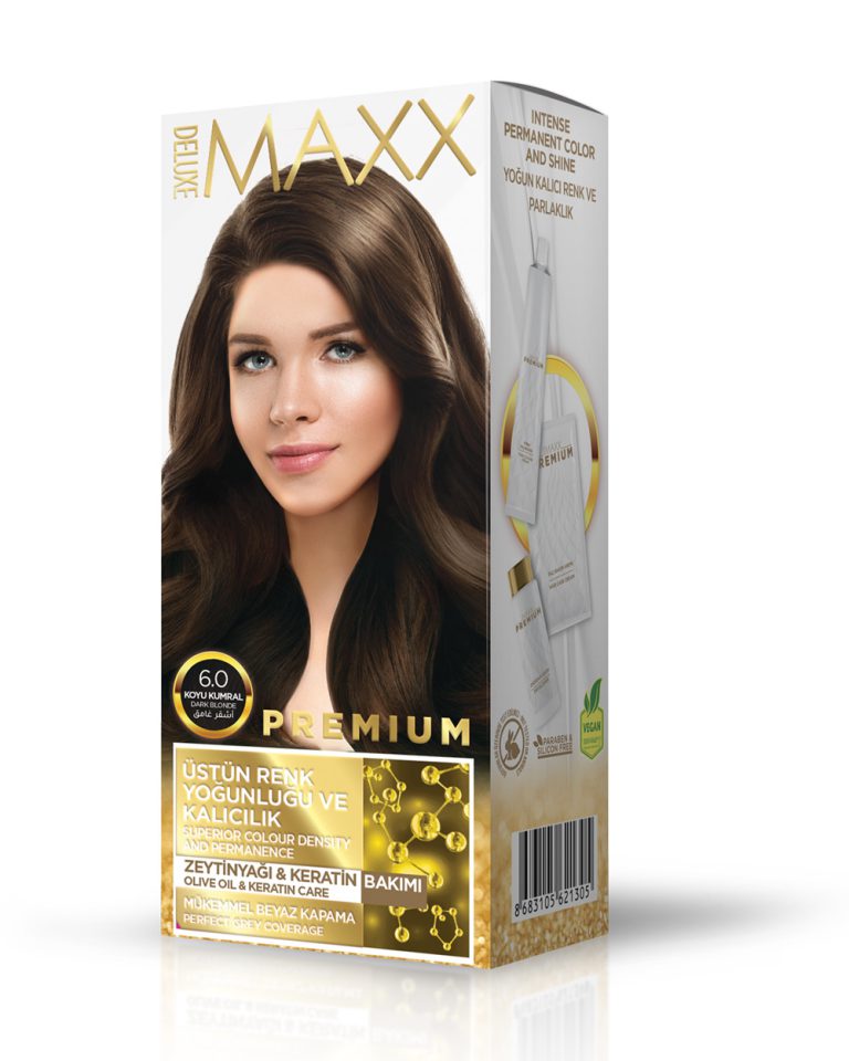 Maxx Deluxe Premium Half Kit Hair Dye 6.0 Dark Blonde